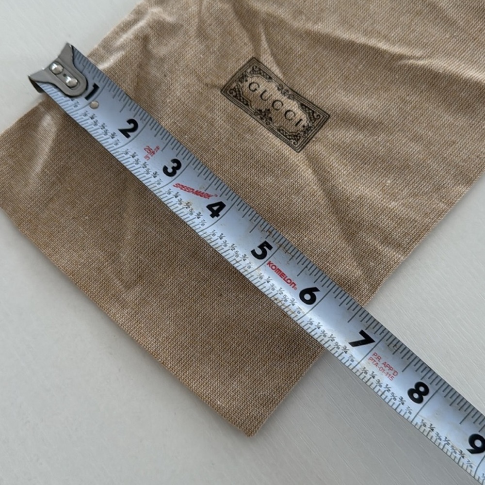 Gucci Dust Bag Monogram Beige Drawstring - image 7